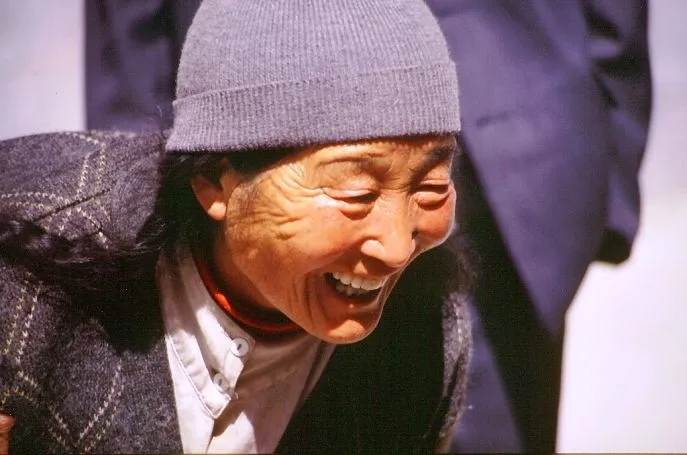 Mevrouw in Xi'an